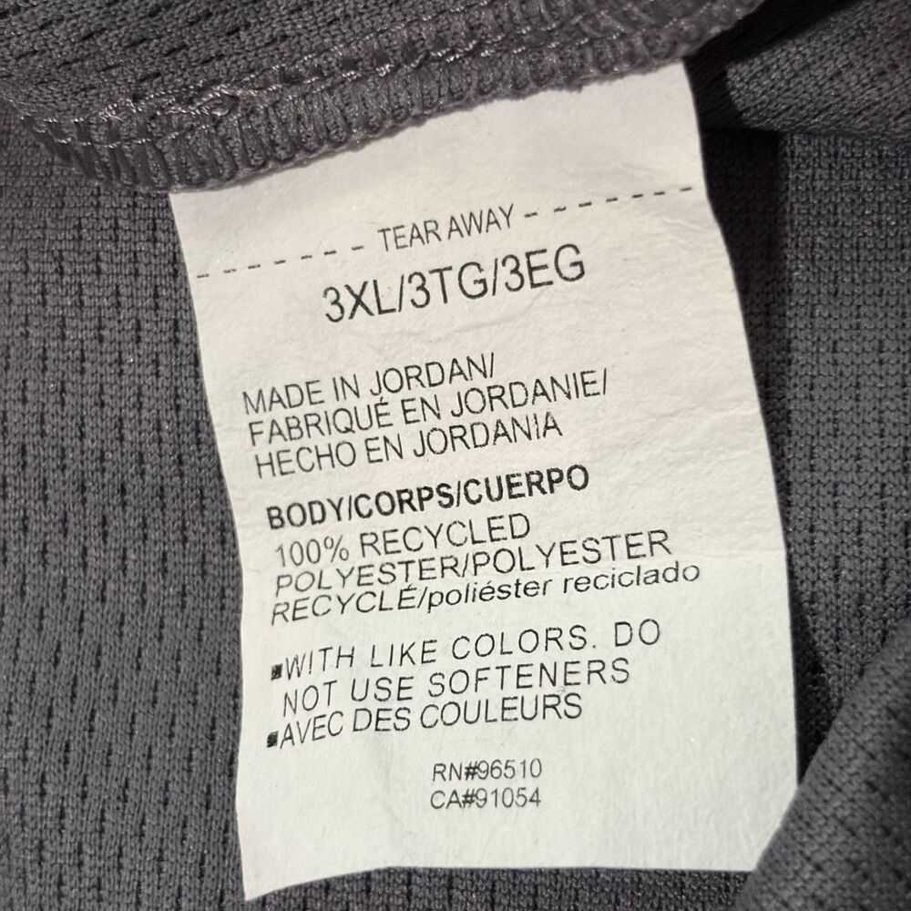 Under Armour Polo Shirt Mens XXXL 3XL Gray Short Sleeve Loose Fit Golf NWT - Picture 6 of 6